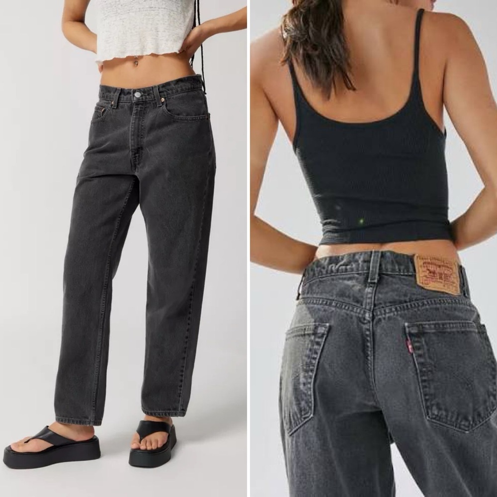 Vintage Levi’s 550 Jeans, washed black